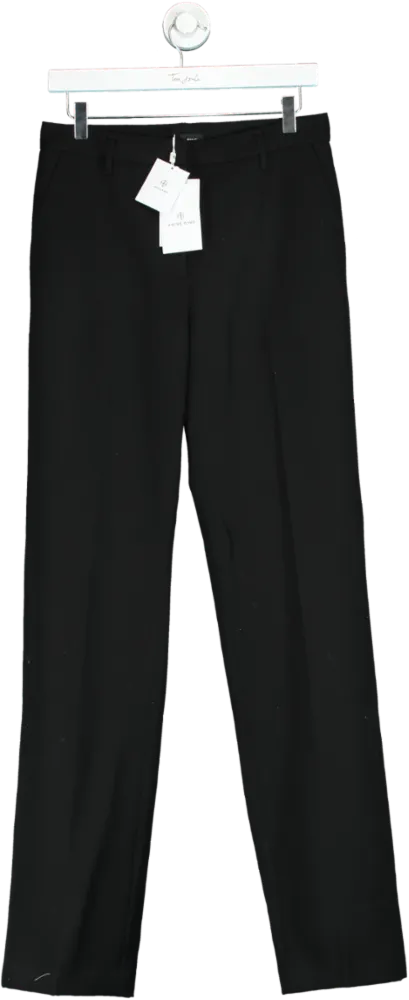 Anine Bing Black Tailored Straight Leg Trousers UK 8