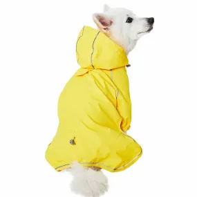 Blueberry Waterproof  Reflective Dog Raincoat with 2 Legs