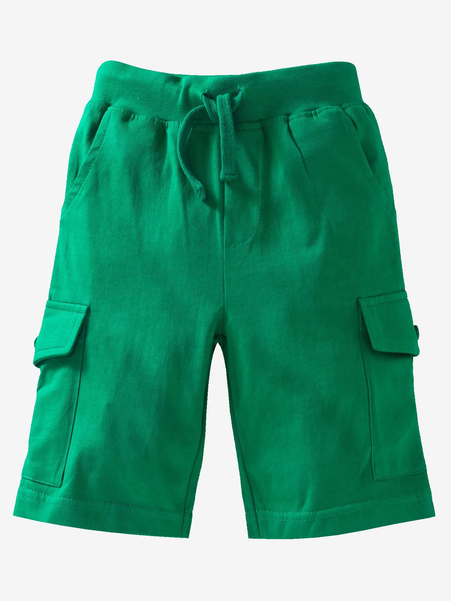 Boys Knee Length Cotton Jersey Cargo Shorts