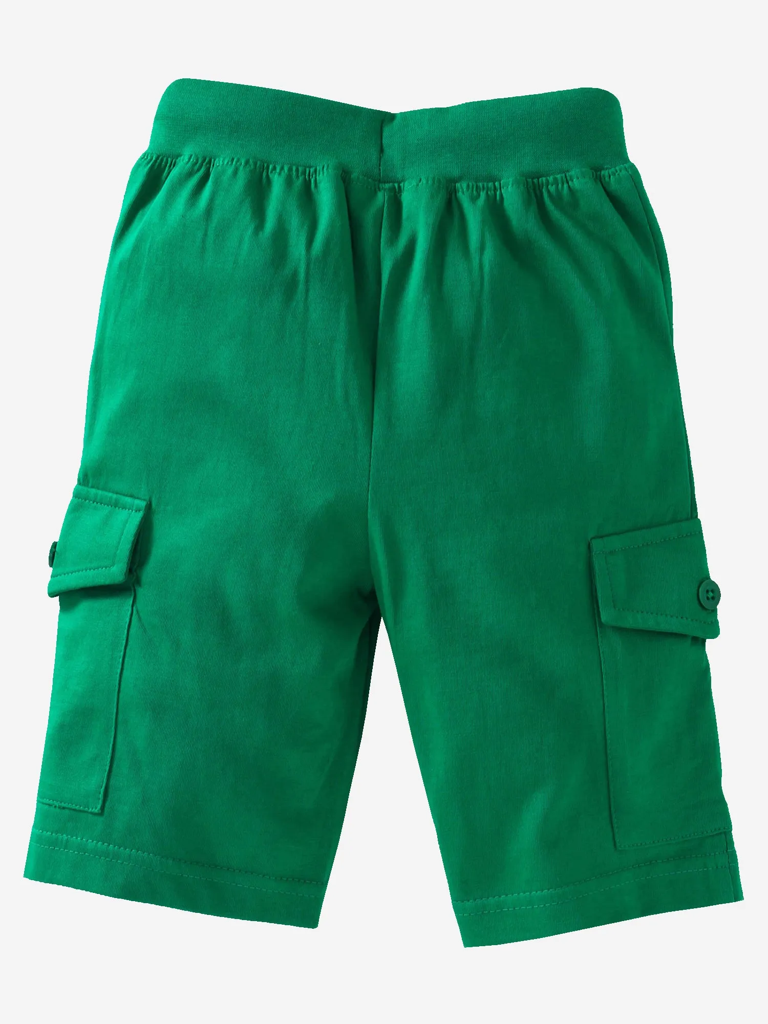 Boys Knee Length Cotton Jersey Cargo Shorts