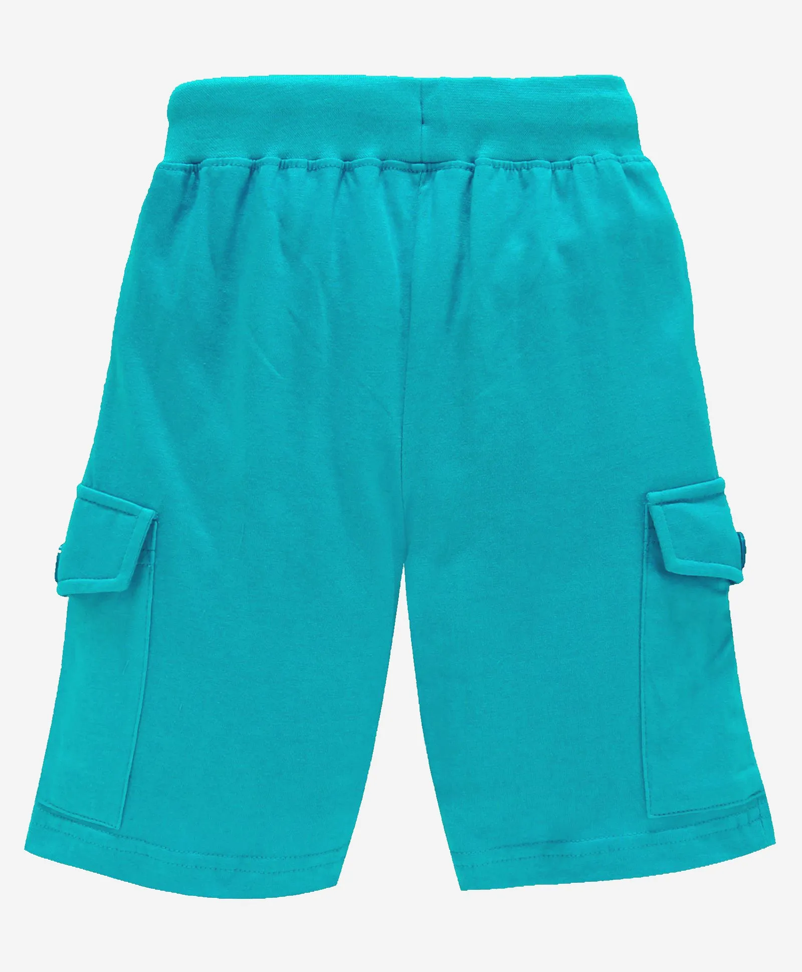 Boys Knee Length Cotton Jersey Cargo Shorts