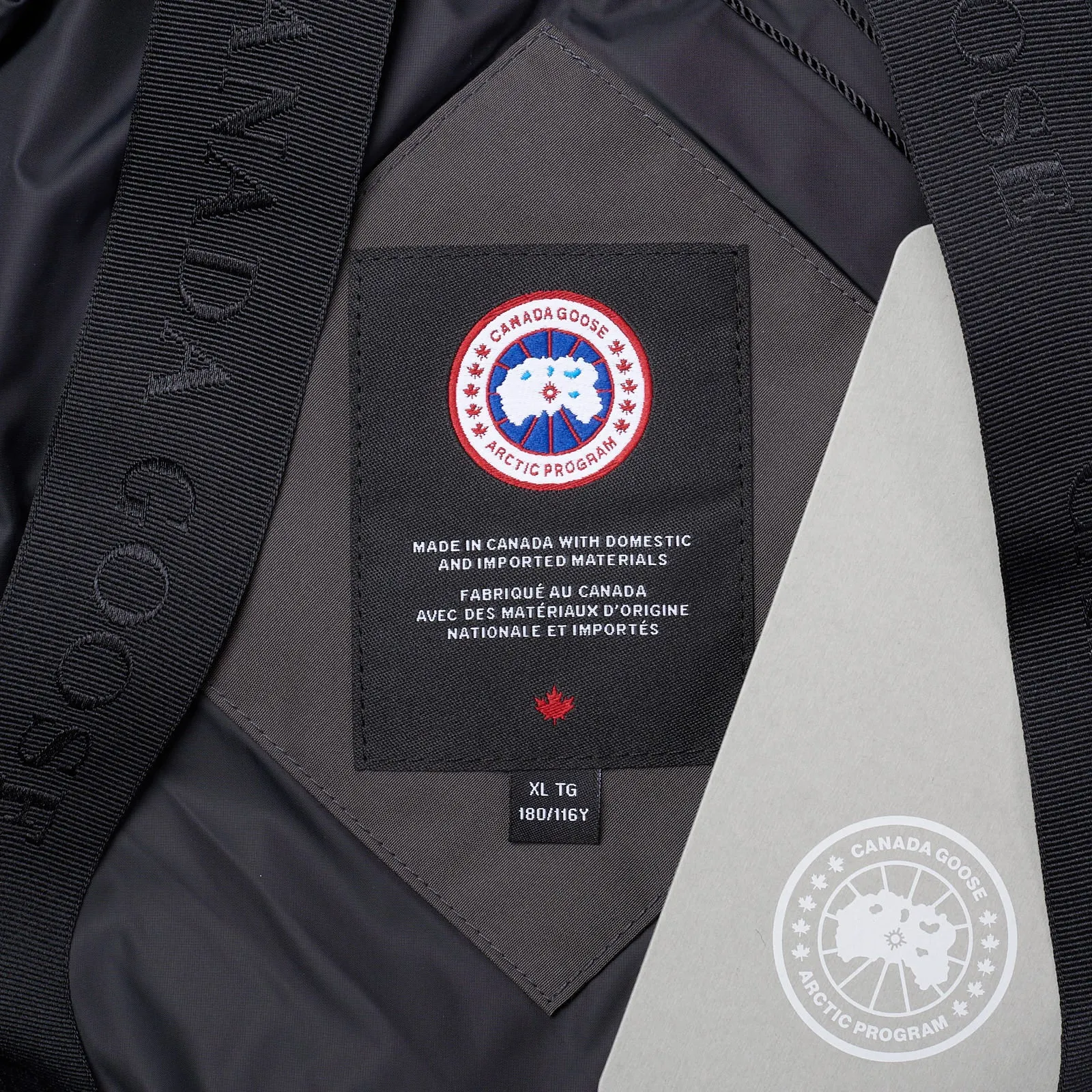 CANADA GOOSE MacMillan 2080M Graphite Down Parka Jacket Coat XL