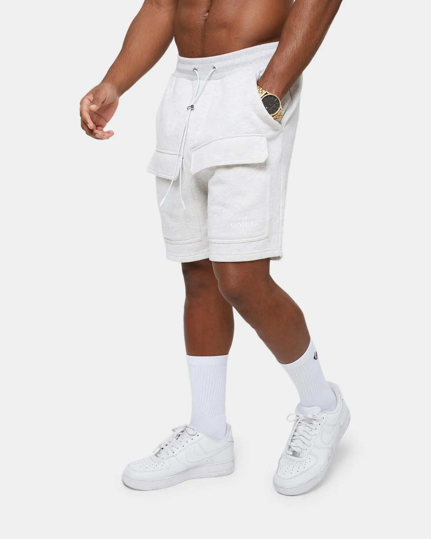 Carre Dominateur Cargo Shorts Light Marle