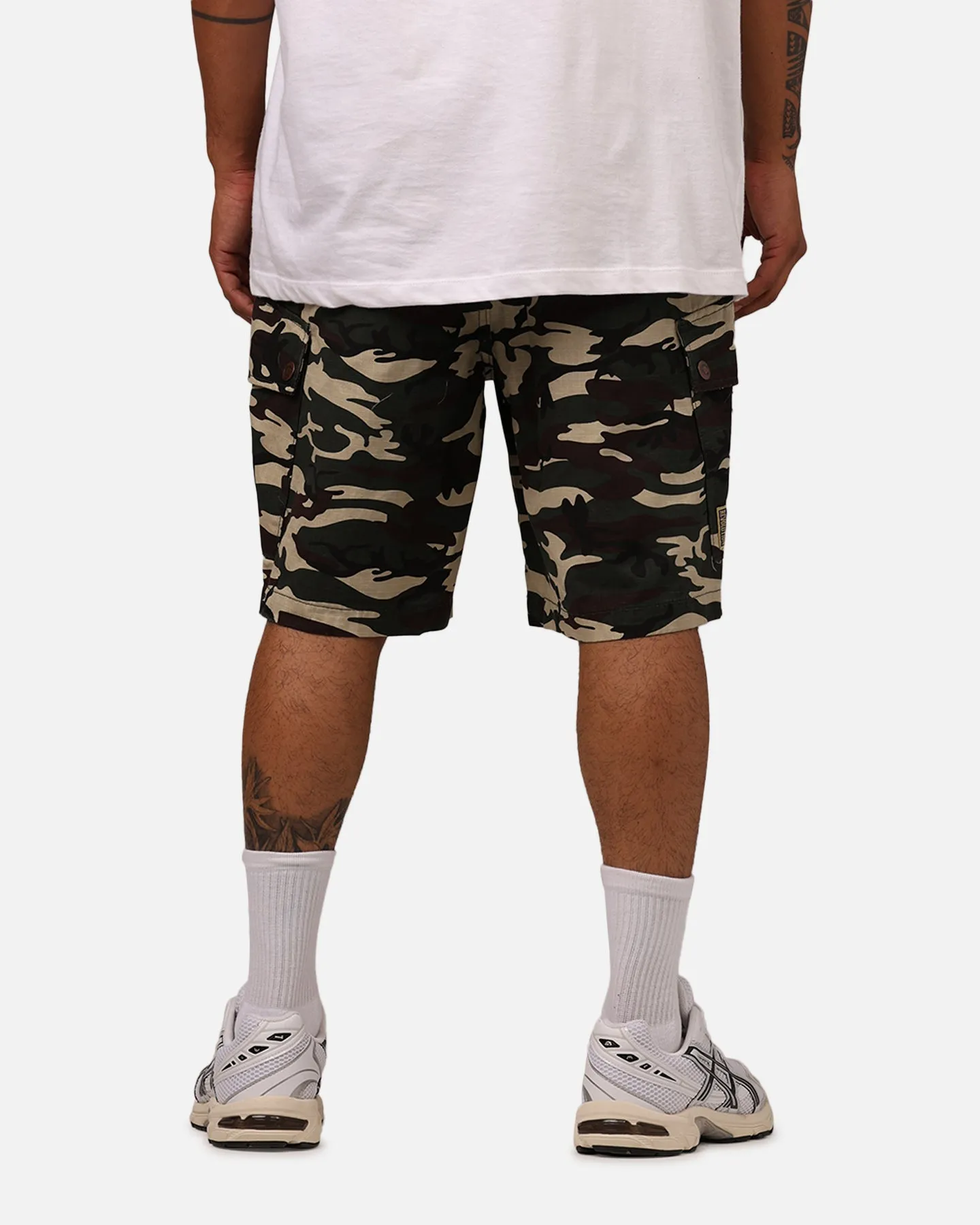 Carre Quality Cargo Shorts Woodland Camo