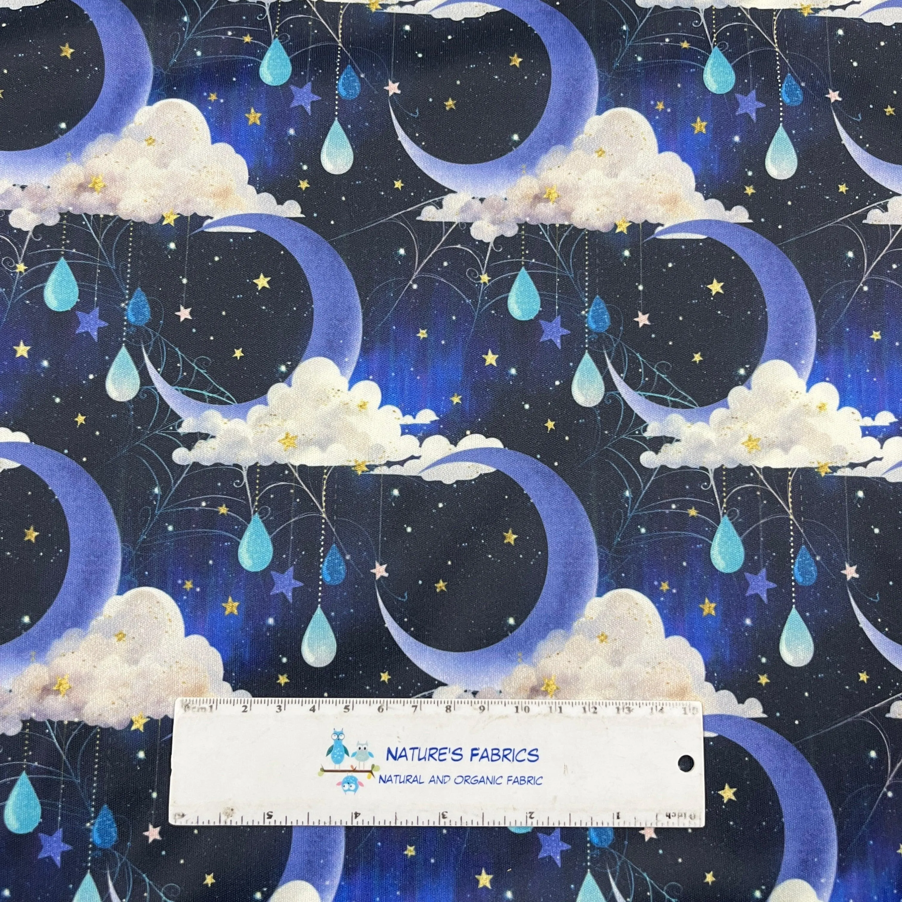 Celestial Charms 1 mil PUL Fabric - Made in the USA