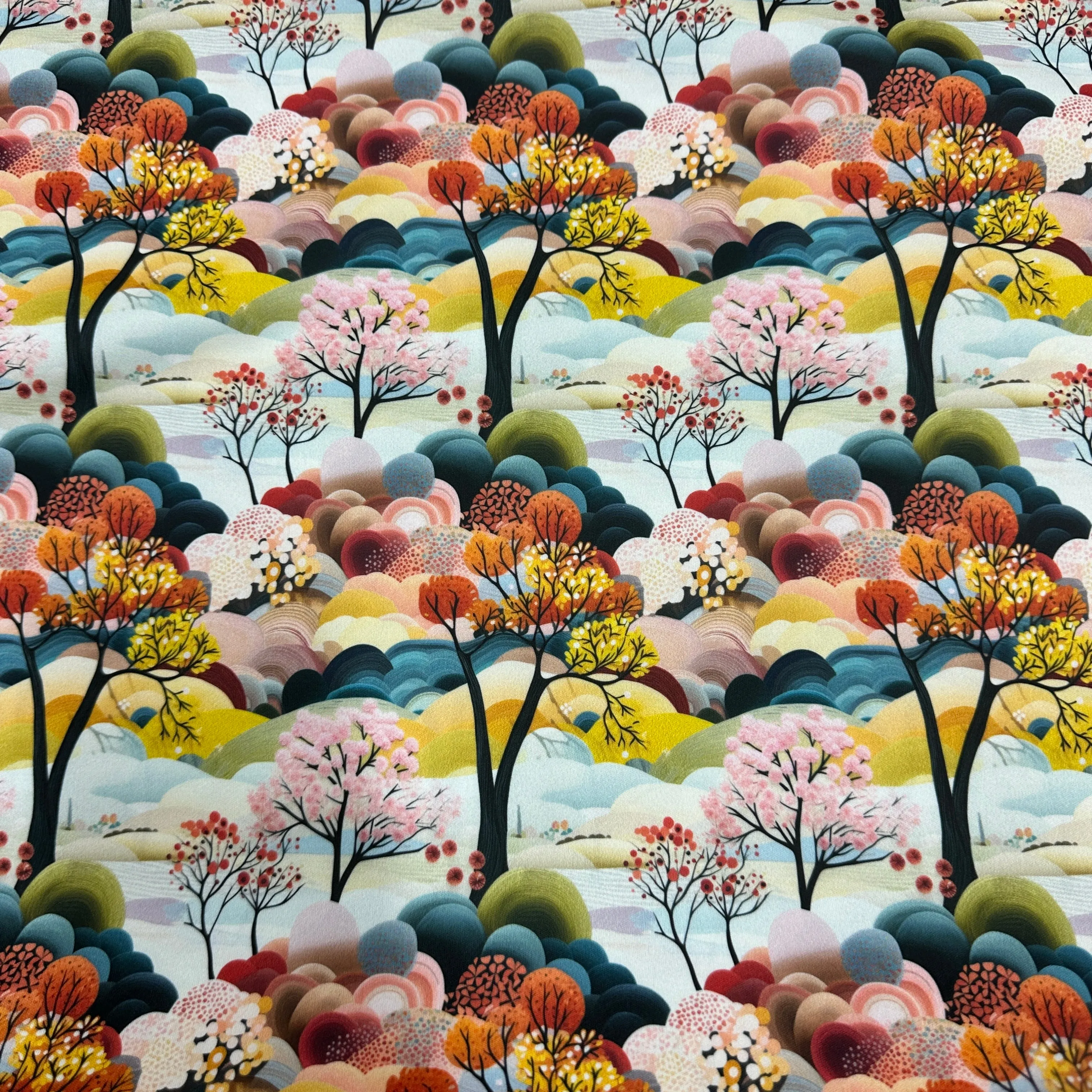 Colorful Natural Murals 1 mil PUL Fabric - Made in the USA