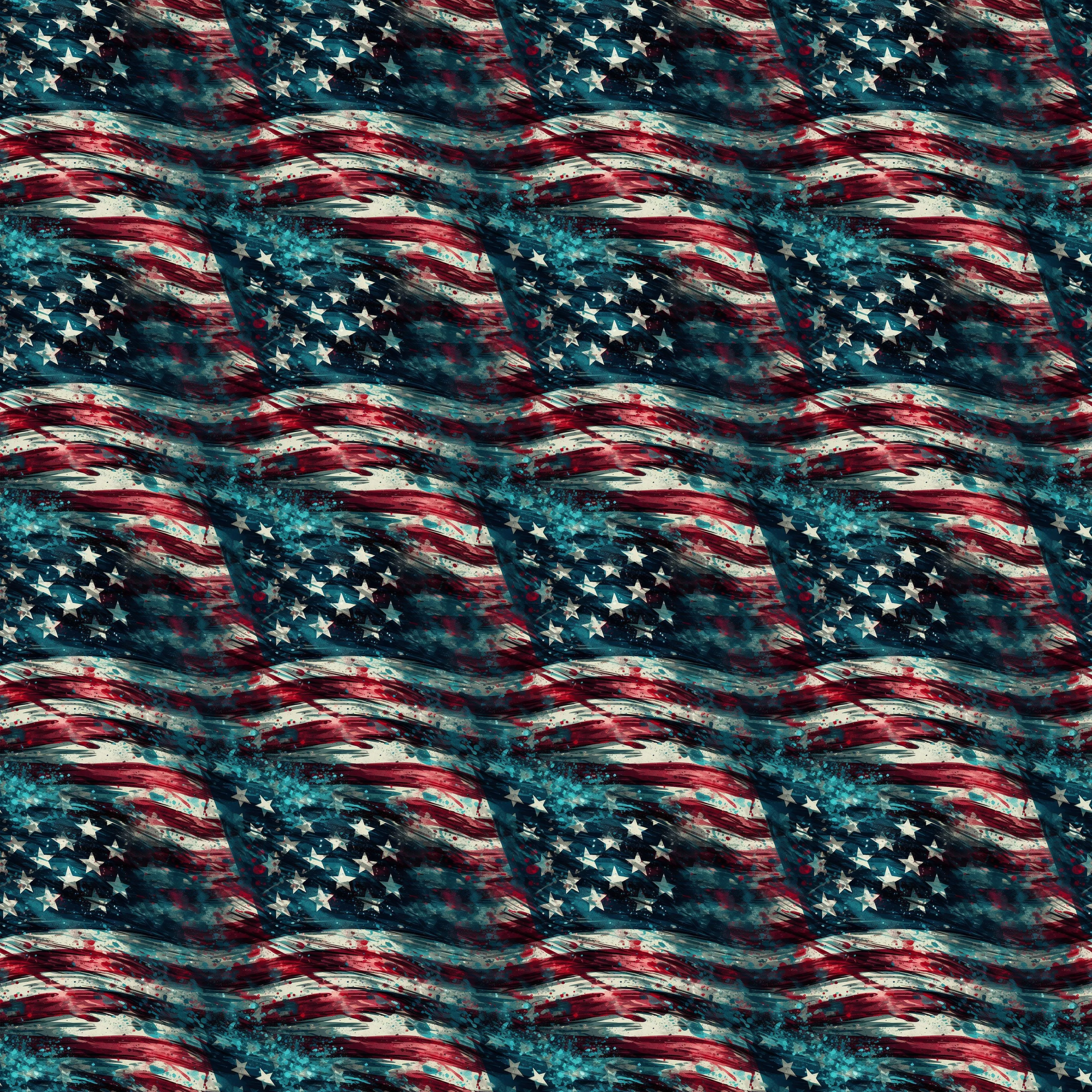 Distressed Flags 1 mil PUL Fabric - Made in the USA