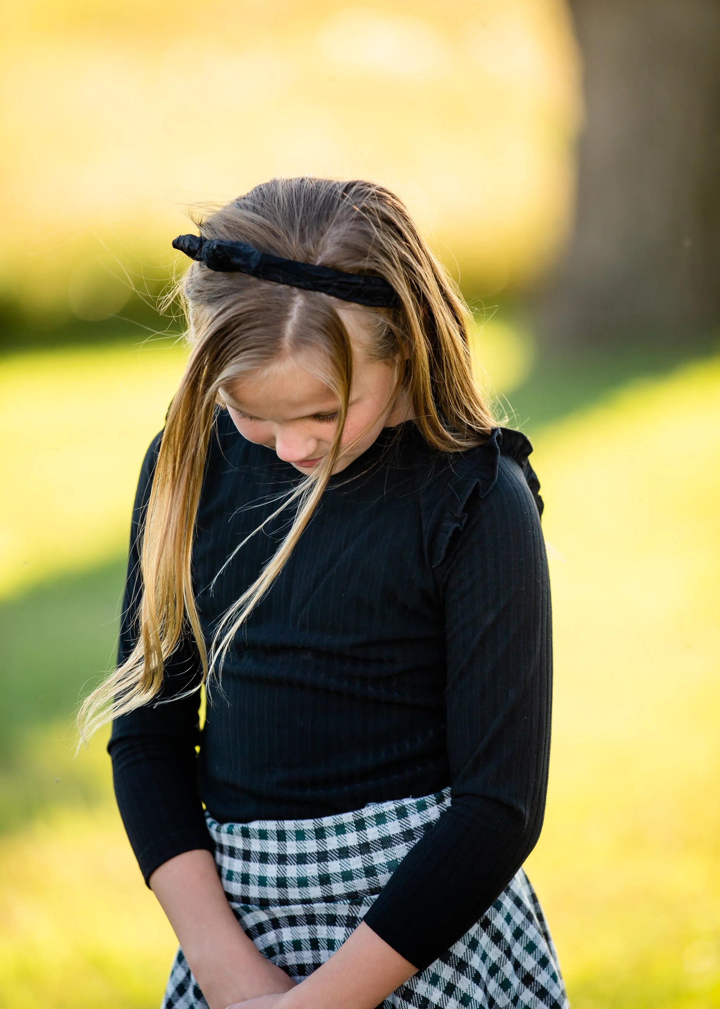 Girls Lace Knotted Headband - FINAL SALE