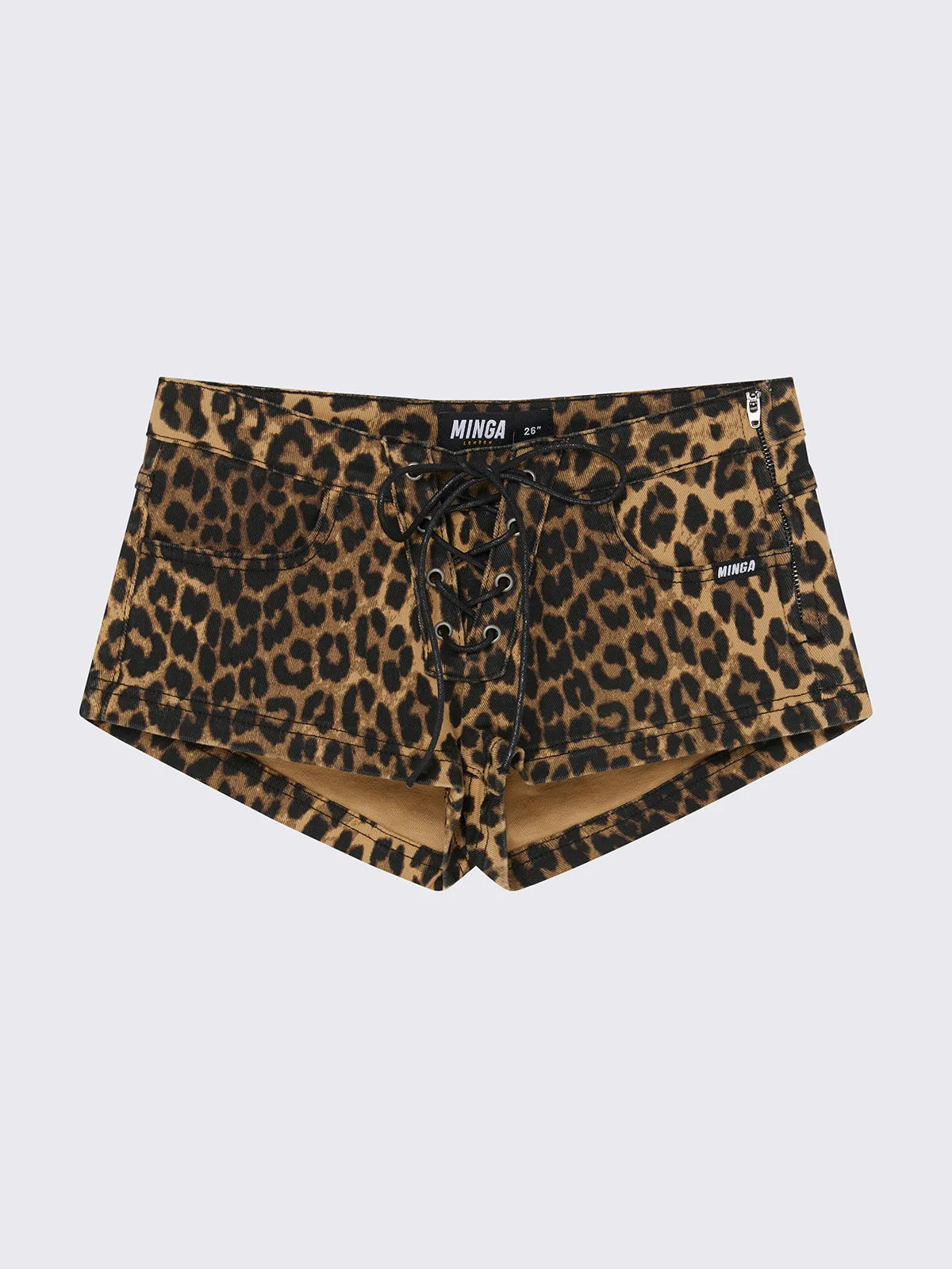 Grrrl Power Leopard Hot Pants