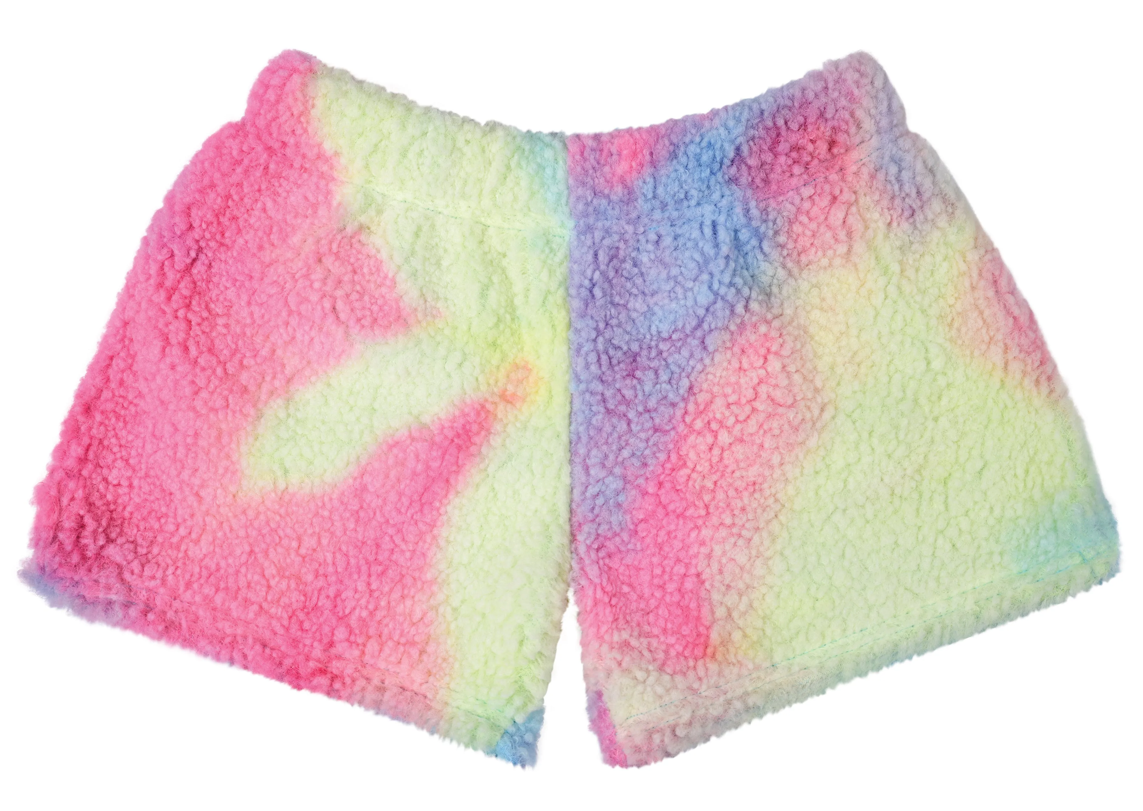 Iscream Rainbow Sherpa Shorts