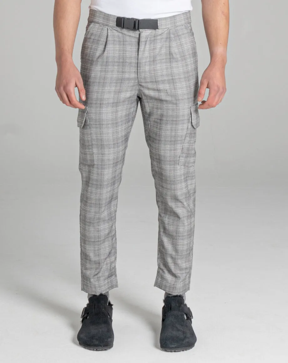 KAUNAS CHECK TAILORED MEN'S TROUSER | FUDGE