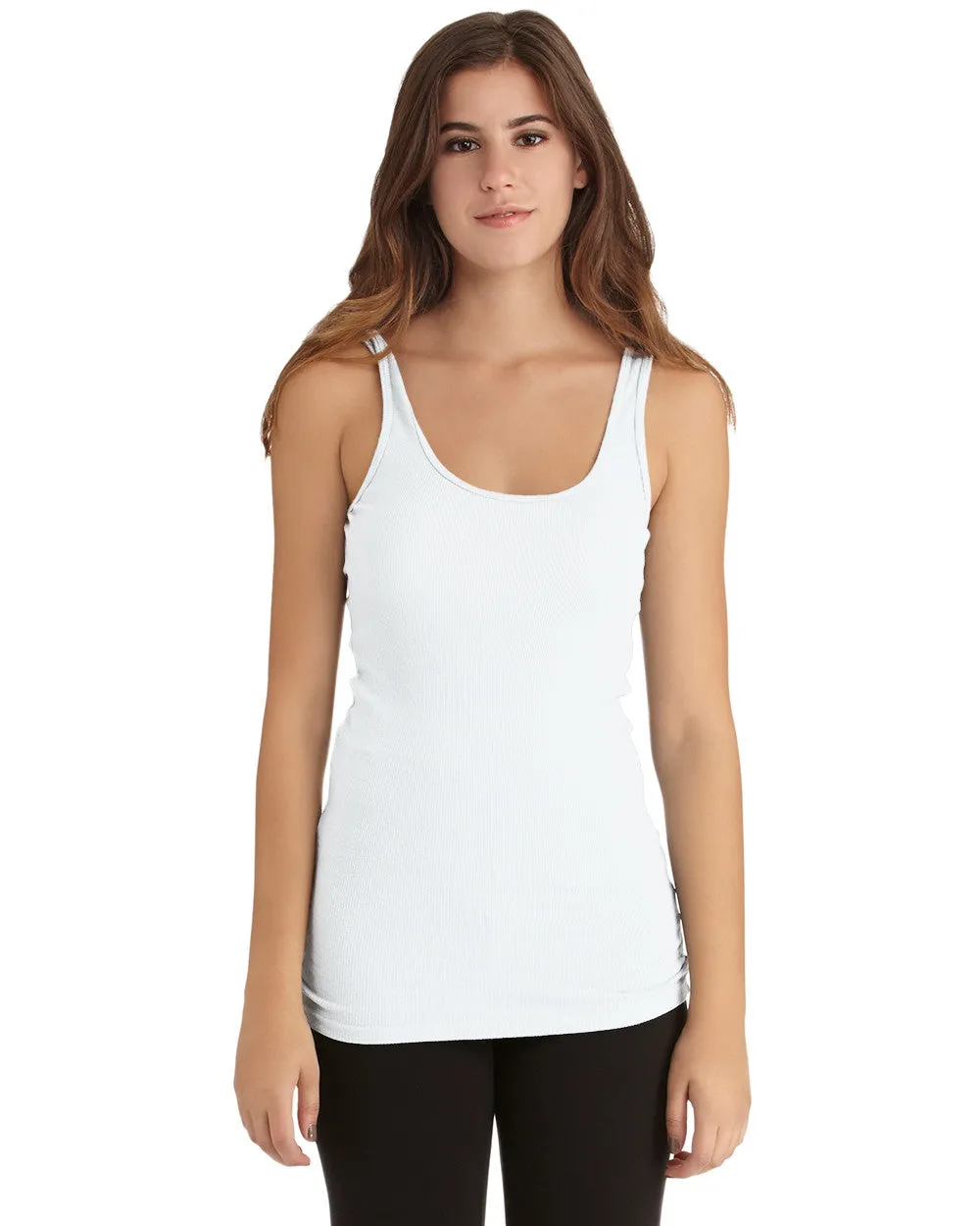 LAmade Double U Tank | White