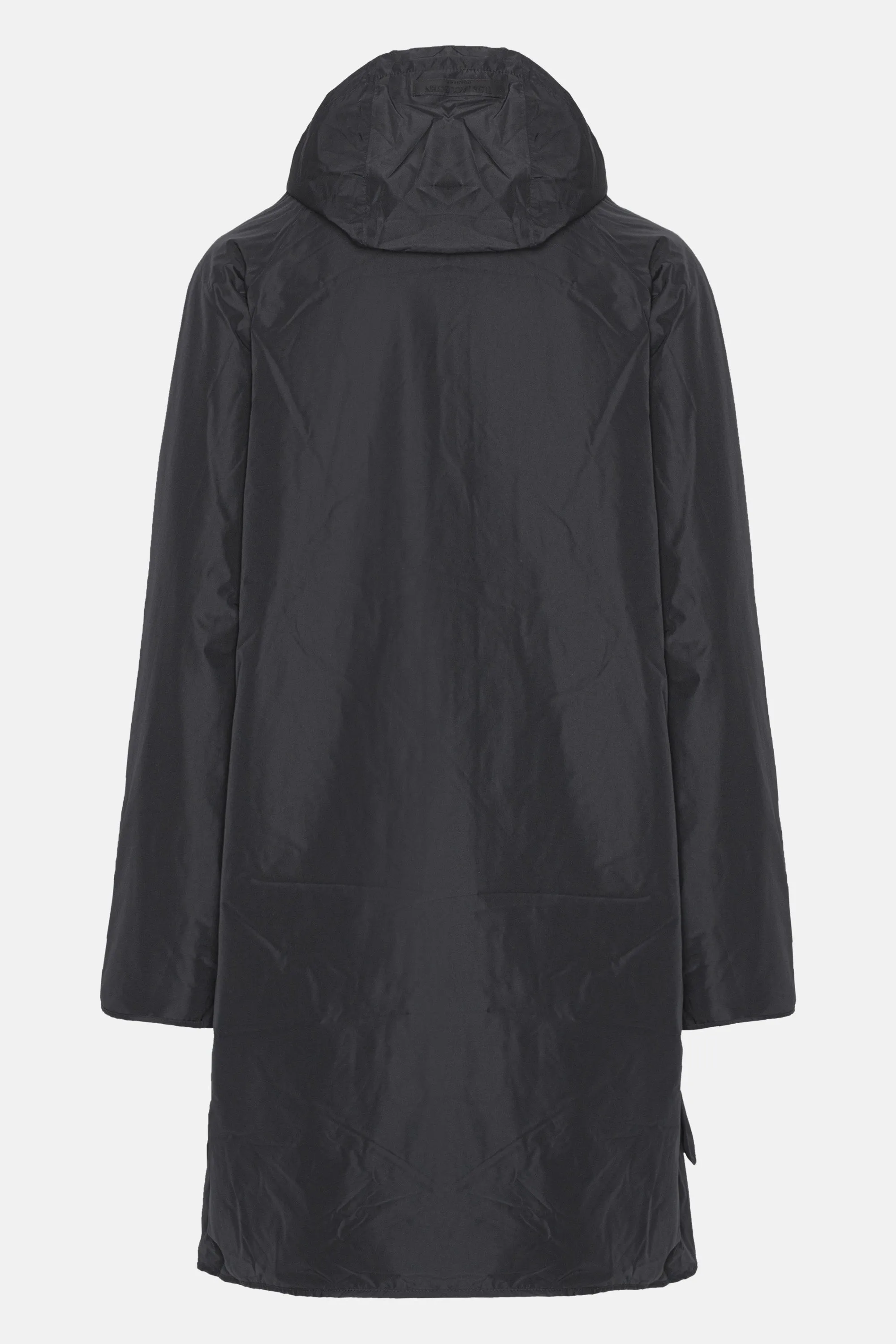 Long Raincoat - Black