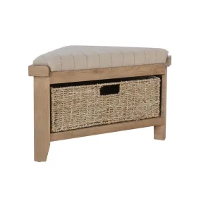 Manor Collection Honeywood Corner Hall Bench