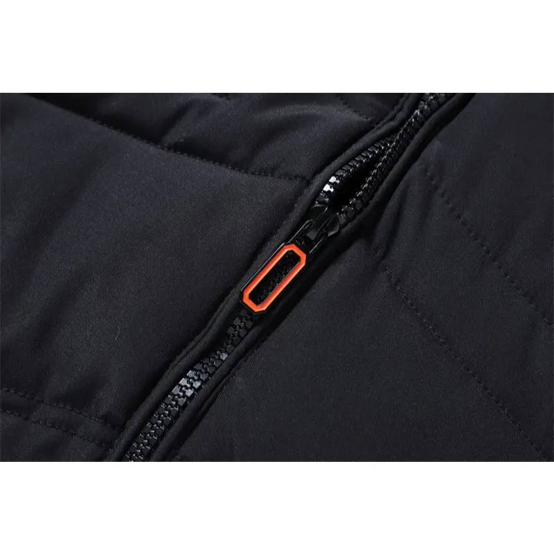 Men's Winter Warm Windproof Parka Hooded Jacket Coat