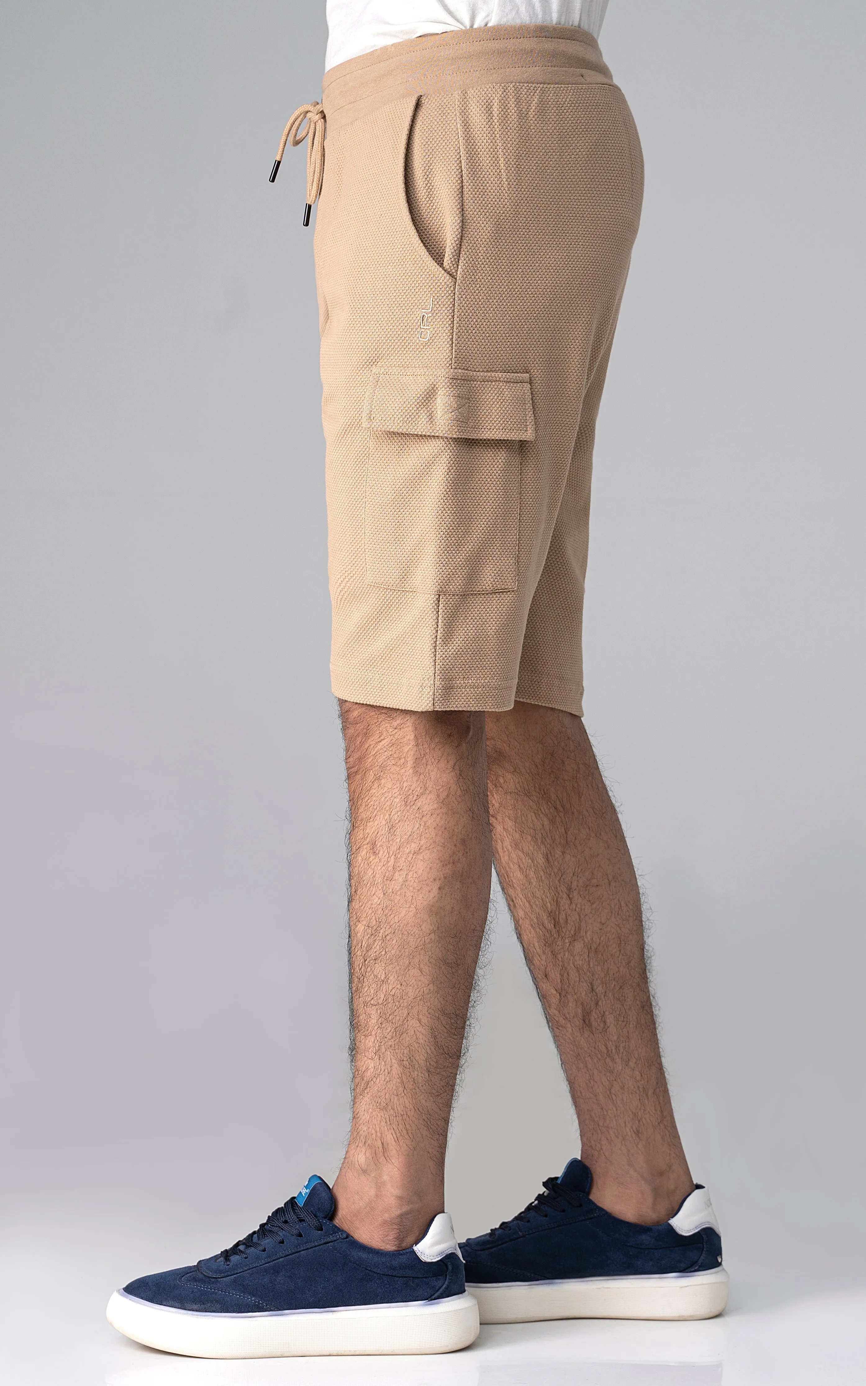 POPCORN CARGO SHORTS BEIGE