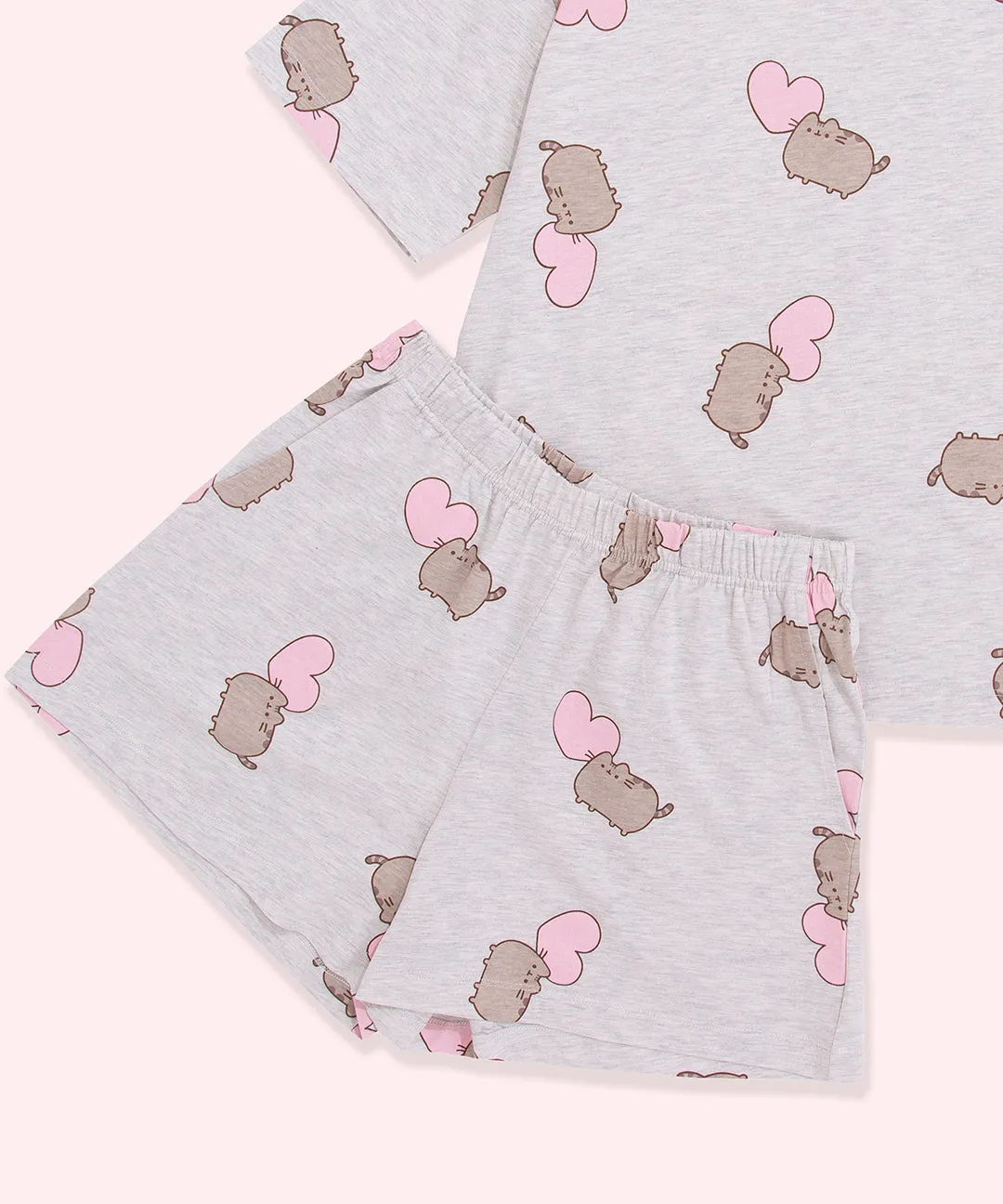 Pusheen Hearts Pajama Set