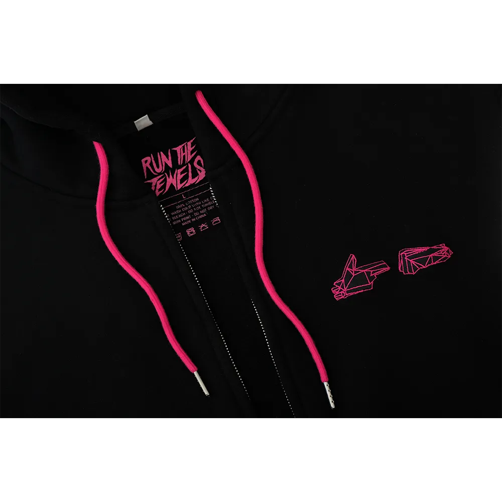 RUN THE WORLD HOODIE - ZIP UP