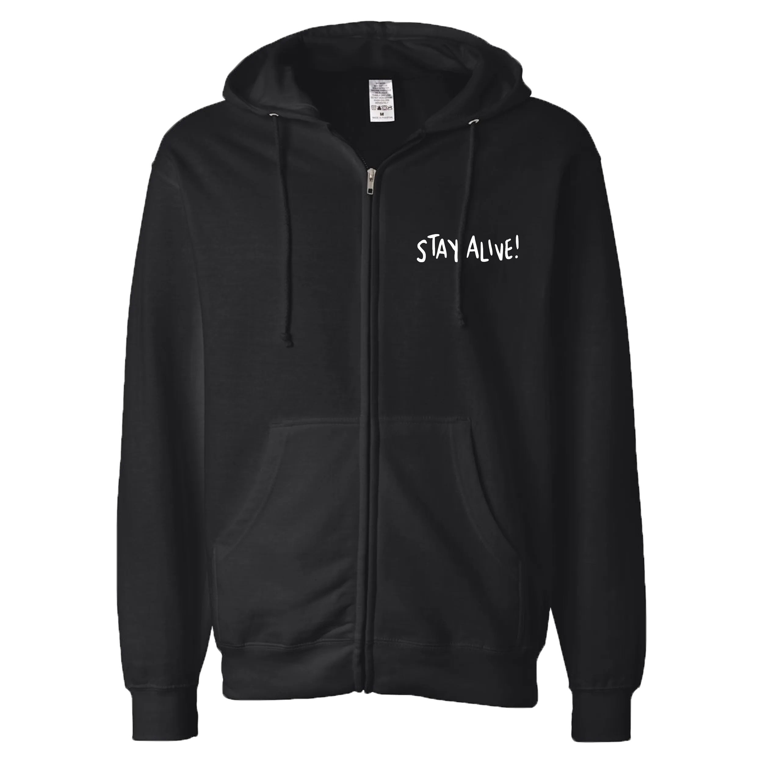 Stay Alive Church Zip-Up Hoodie