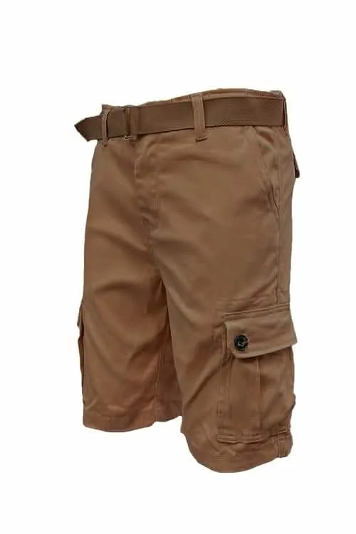 Stylish Adjustable Cargo Shorts with Functional Pockets