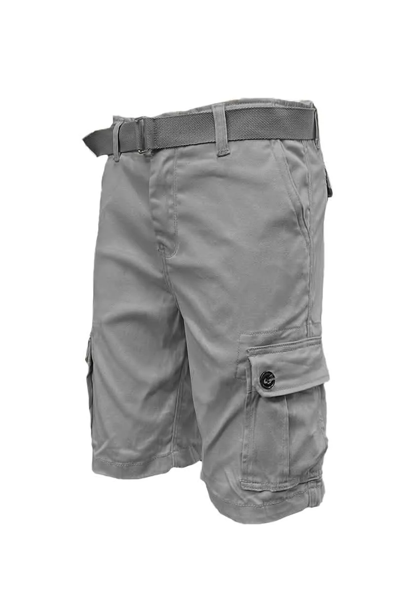 Stylish Adjustable Cargo Shorts with Functional Pockets