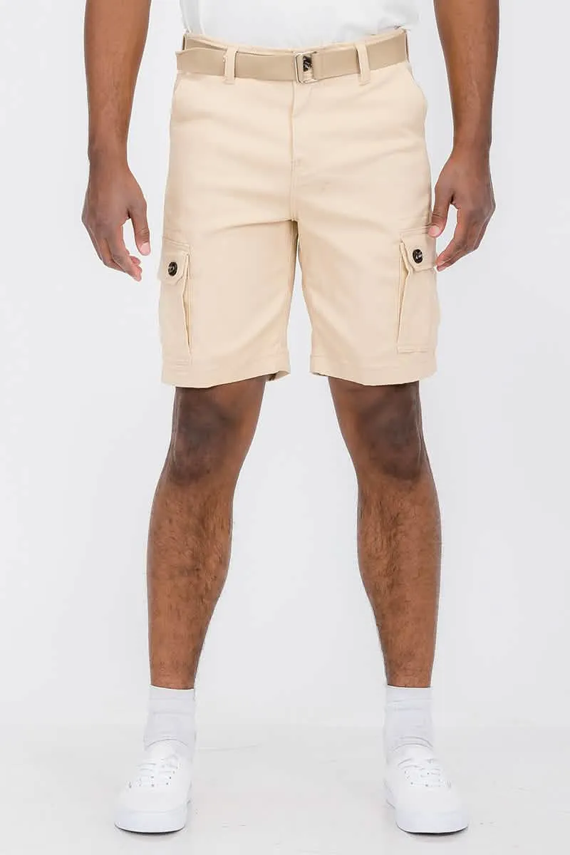 Stylish Adjustable Cargo Shorts with Functional Pockets