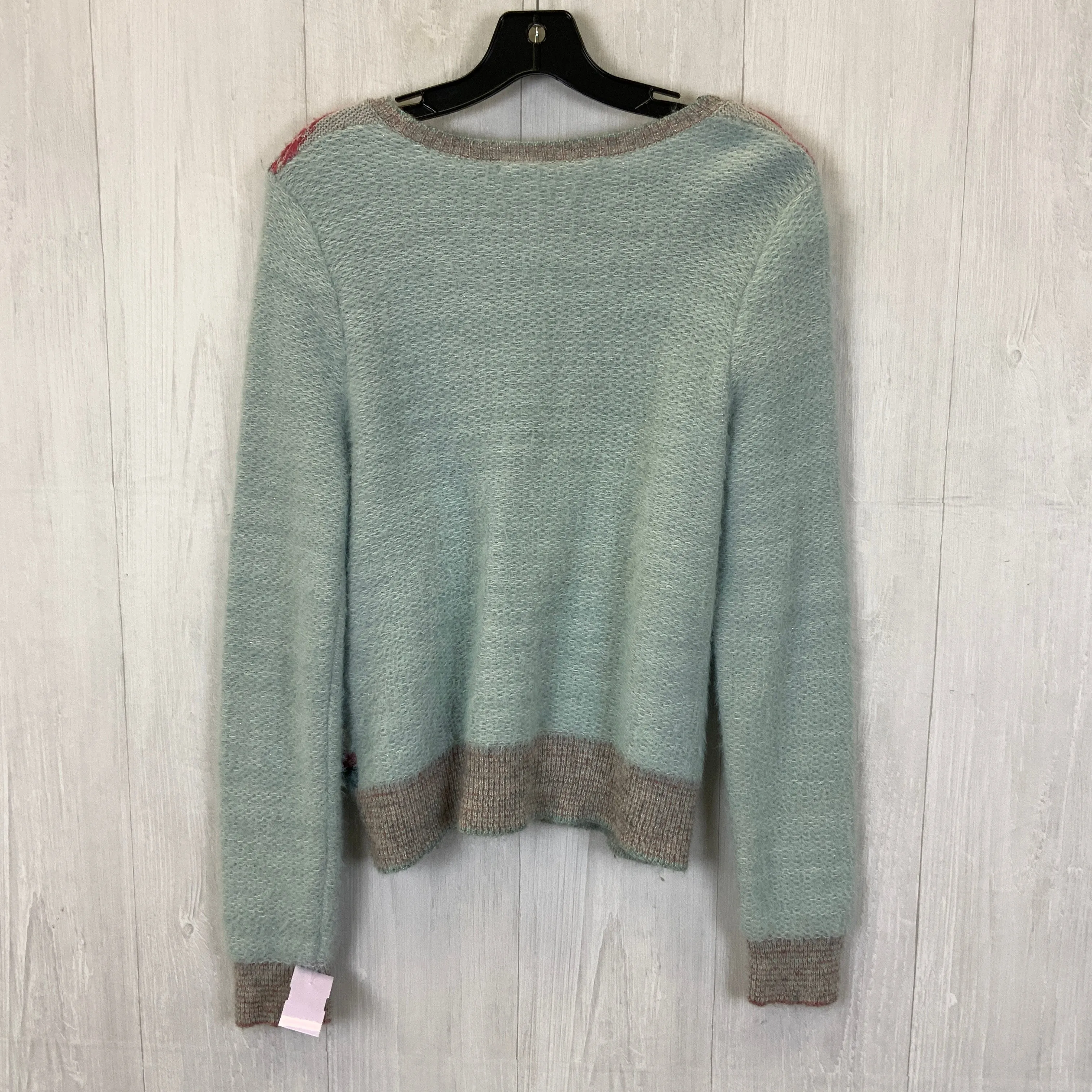 Sweater By Knitted And Knotted In Blue, Size: M