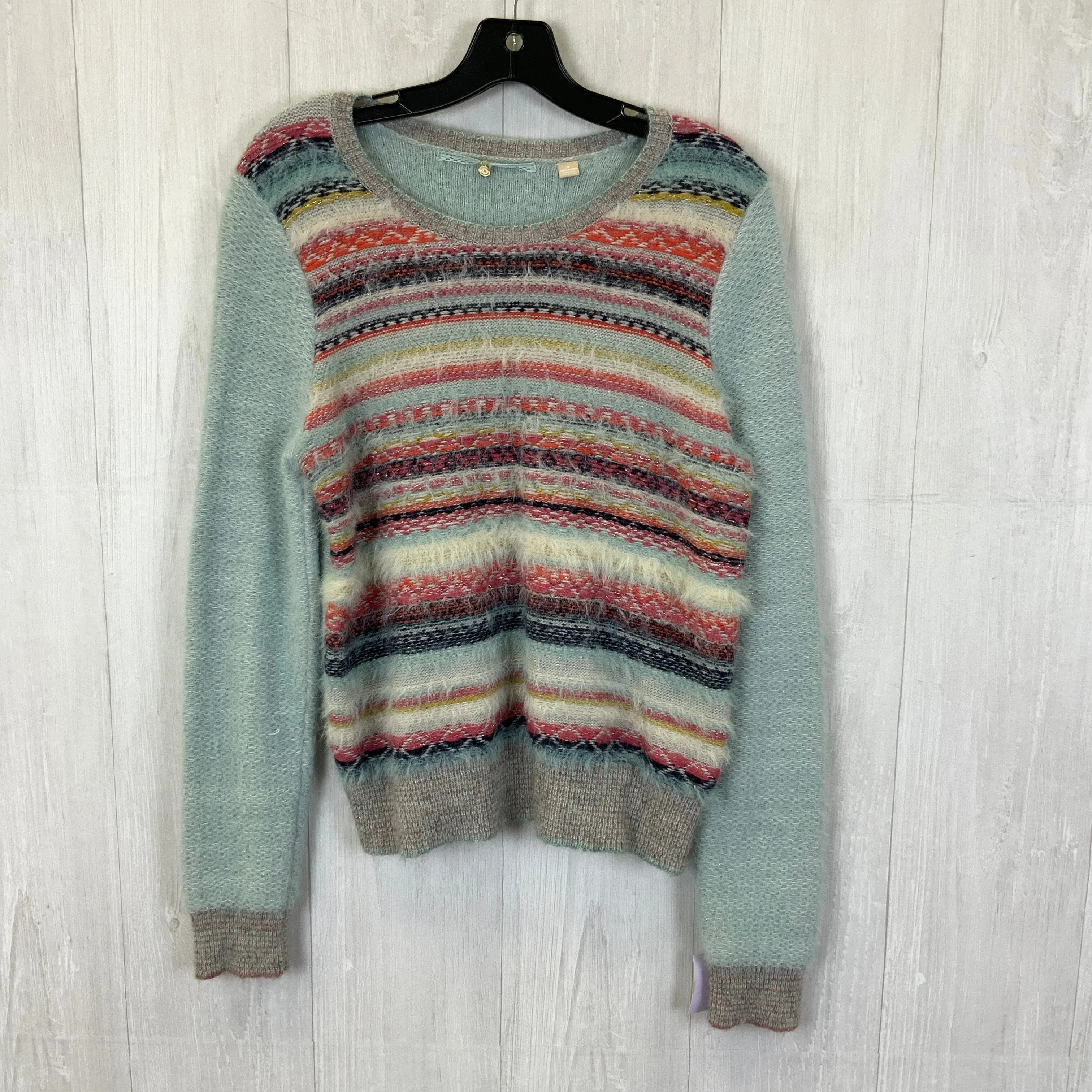 Sweater By Knitted And Knotted In Blue, Size: M