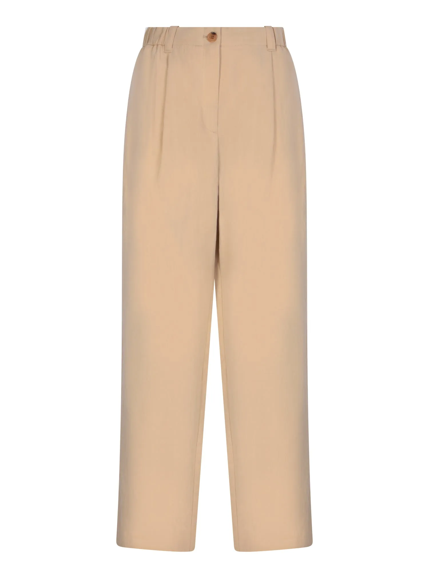 Tailored beige trousers