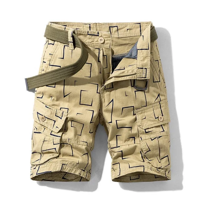 West Louis™ Unique Pattern Cargo Shorts