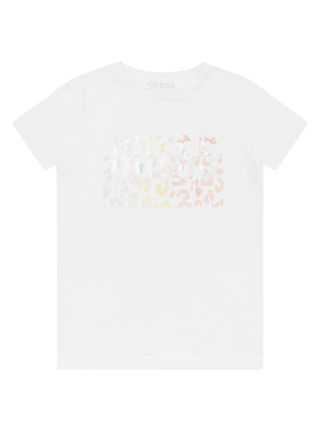 White Leopard Logo T-Shirt (2-7)