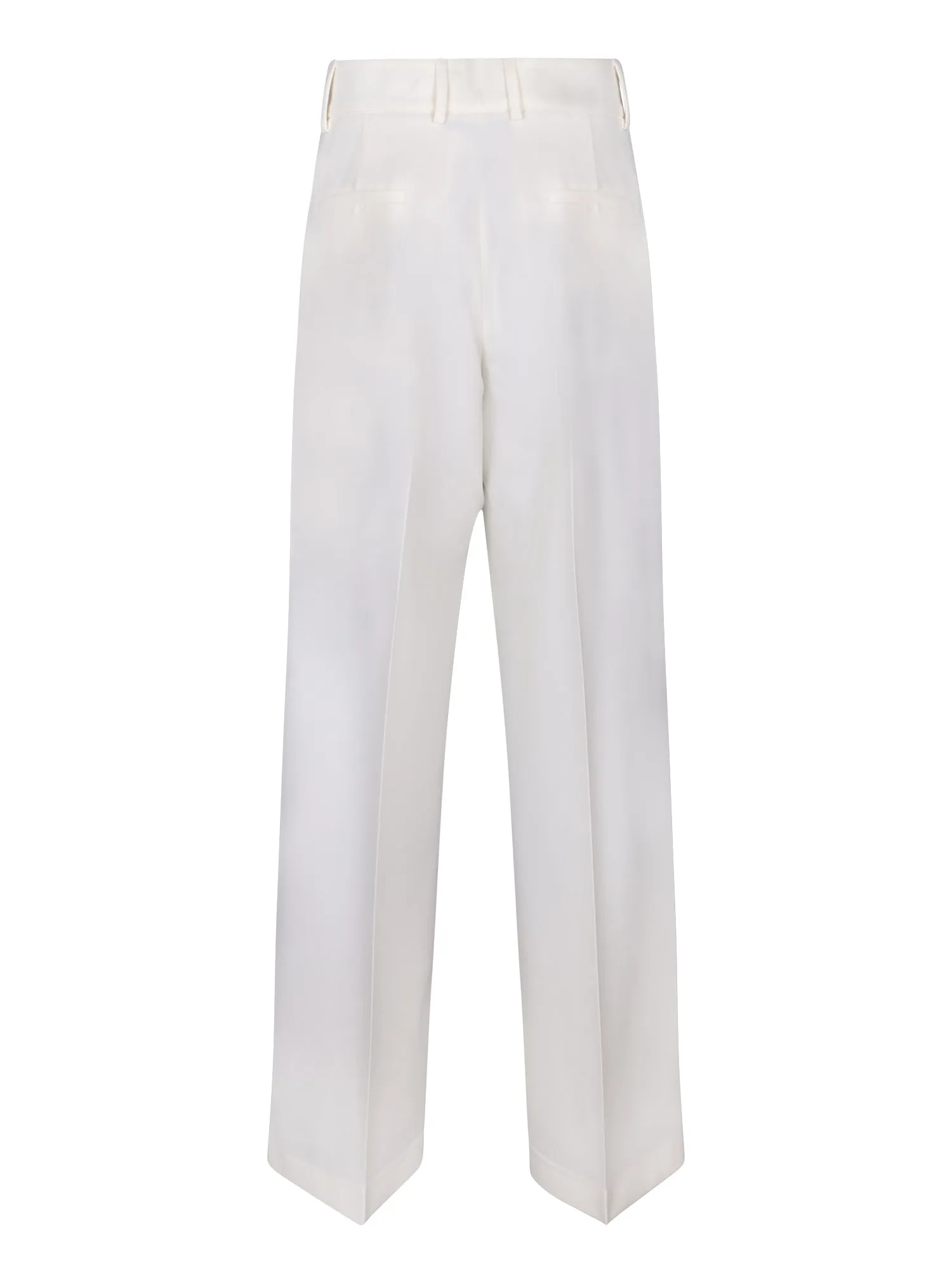 White Tailored trousers