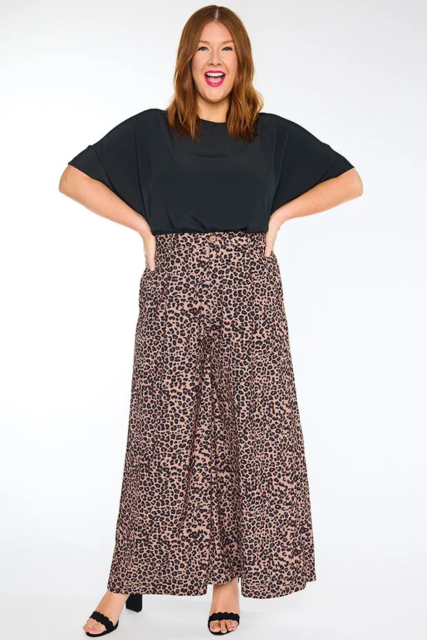 Zoey Classic Leopard Pant