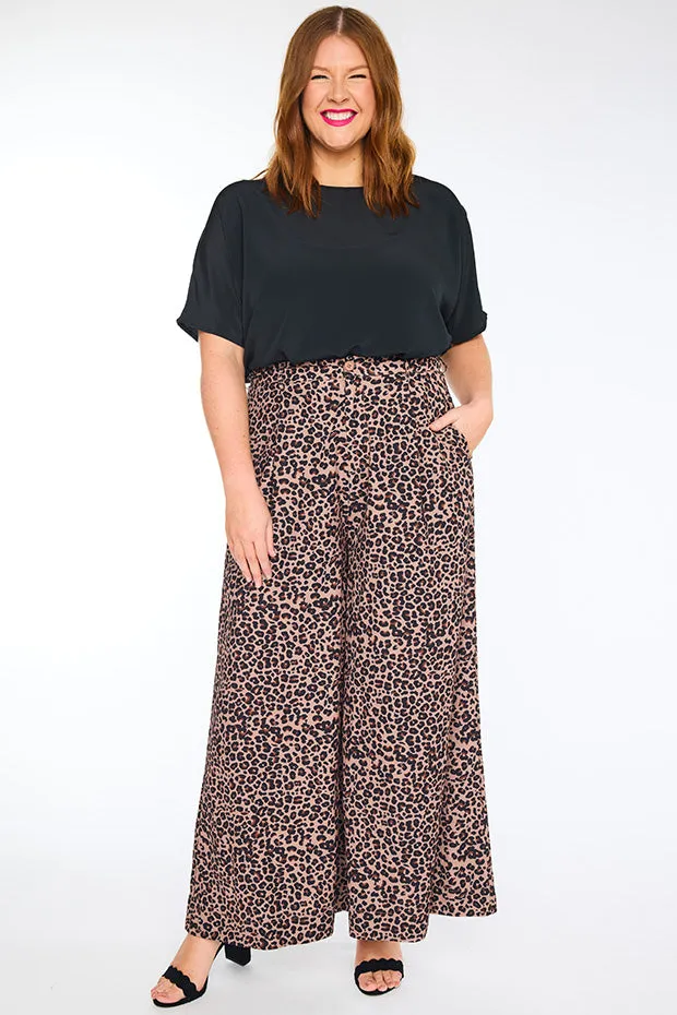 Zoey Classic Leopard Pant