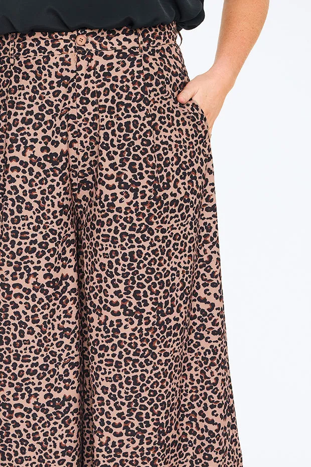 Zoey Classic Leopard Pant